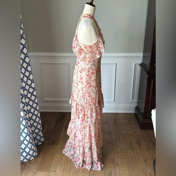 NEW Style Cheat High Neck Floral Maxi Dress size 6 - Picture 4 of 13